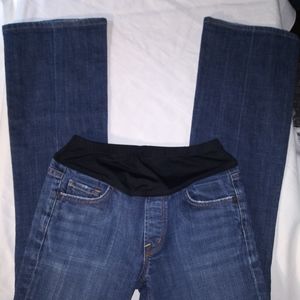 New Citizens of Humanity belly panel jeans sz 28